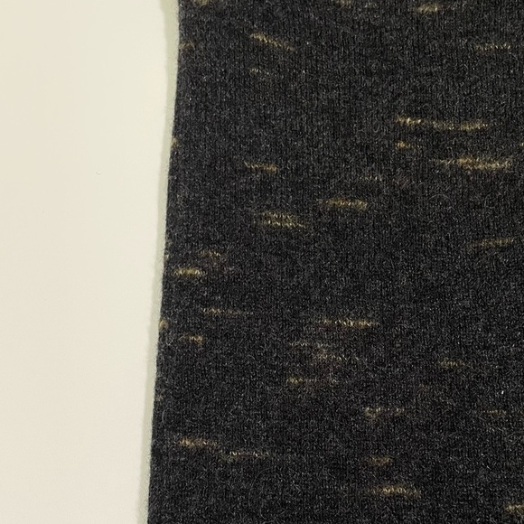 Club Monaco Cashmere Sweater Pullover Hoodie Charcoal Medium - Picture 10 of 13